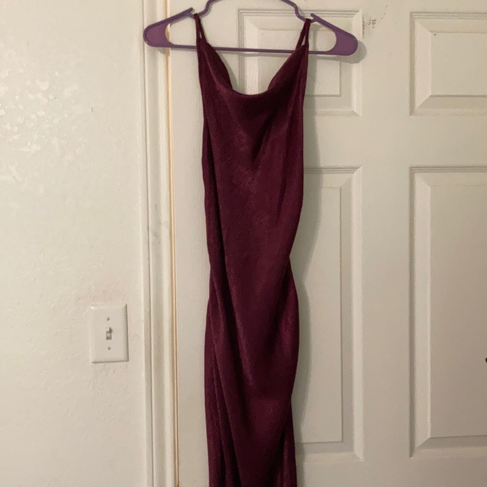 Fashion Nova Crossing You Out Midi Dress